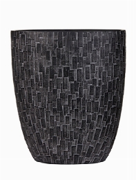 Capi Nature Stone Ovale pot III zwart