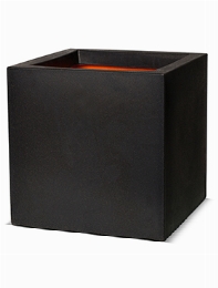 Capi Urban Smooth NL Pot vierkant III zwart