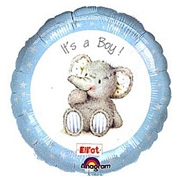 Ronde its a boy heliumballon