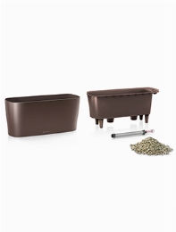 Lechuza Delta Ovaal All inclusive set espresso