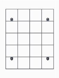 Loft Urban Wall Rack Living Green