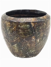 Oceana Cracked Pearl Couple Black Brown