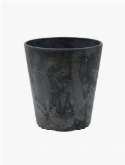 Artstone Claire pot black