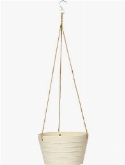 Fibrics Bamboo Hanging Basket Rib White (per 12 st.)