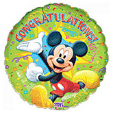 Disney congratulations heliumballon