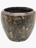 Oceana Cracked Pearl Couple Black Brown